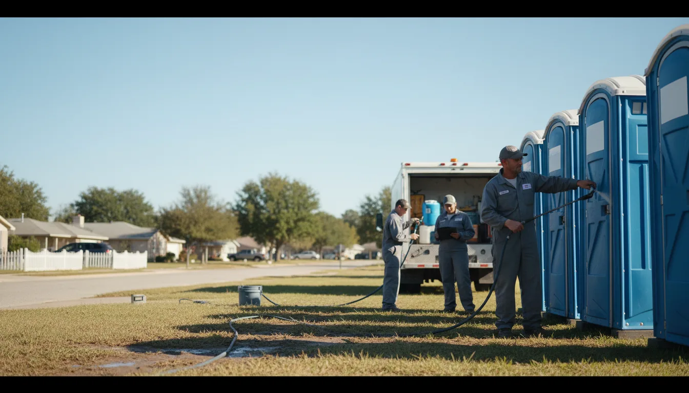 Long-Term Portable Toilet Rental in Wakefield, KS near me